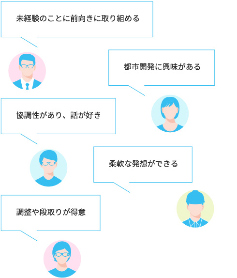 公社に向いている人は？